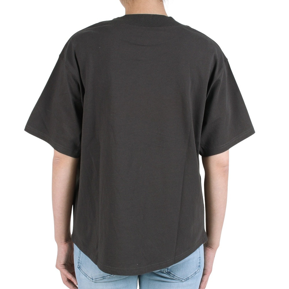 クリフメイヤー（KRIFF MAYER）（レディース）半袖Tシャツ ラビット半袖チュニック 2243107L-17:CHARCOAL チャコールグレー