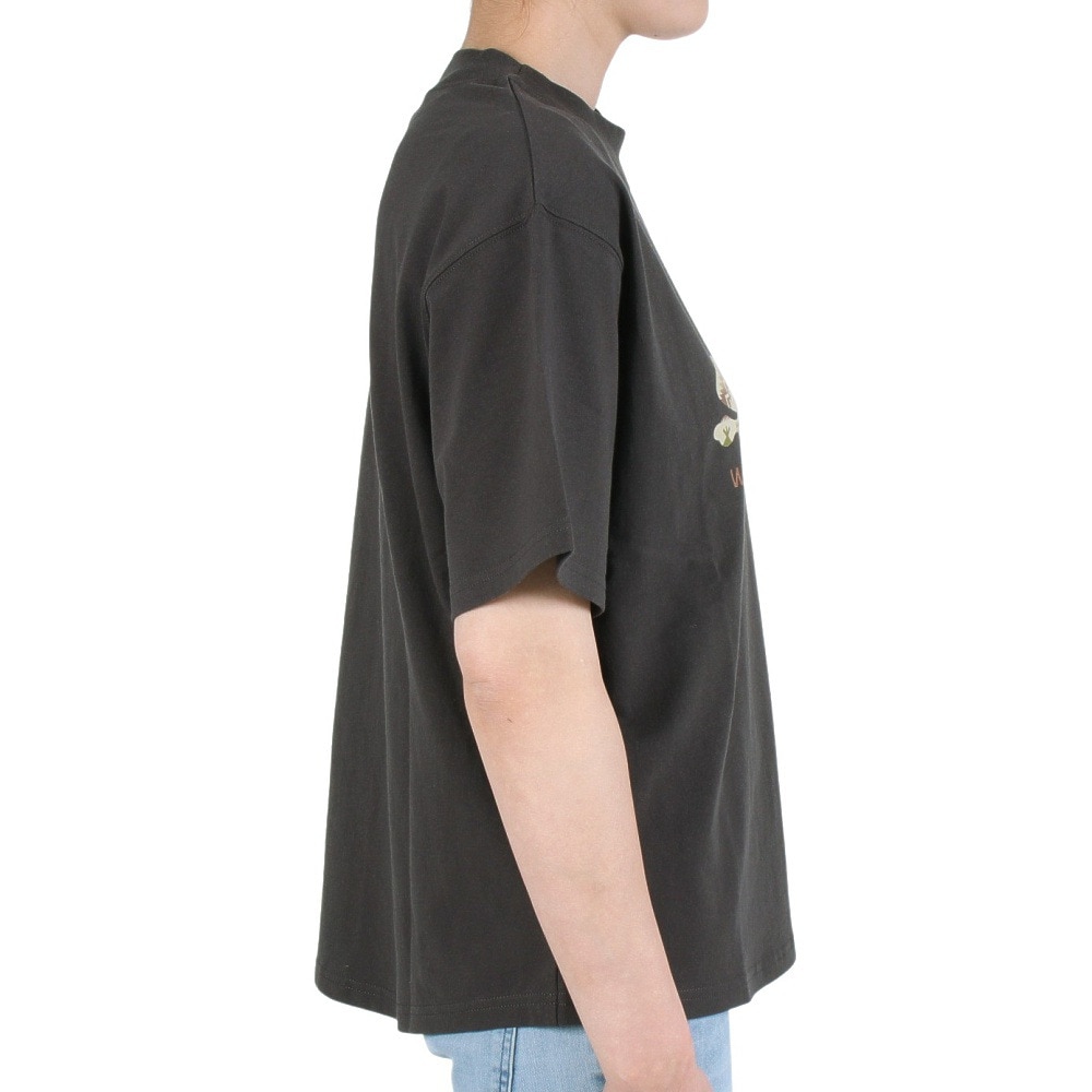 クリフメイヤー（KRIFF MAYER）（レディース）半袖Tシャツ ラビット半袖チュニック 2243107L-17:CHARCOAL チャコールグレー