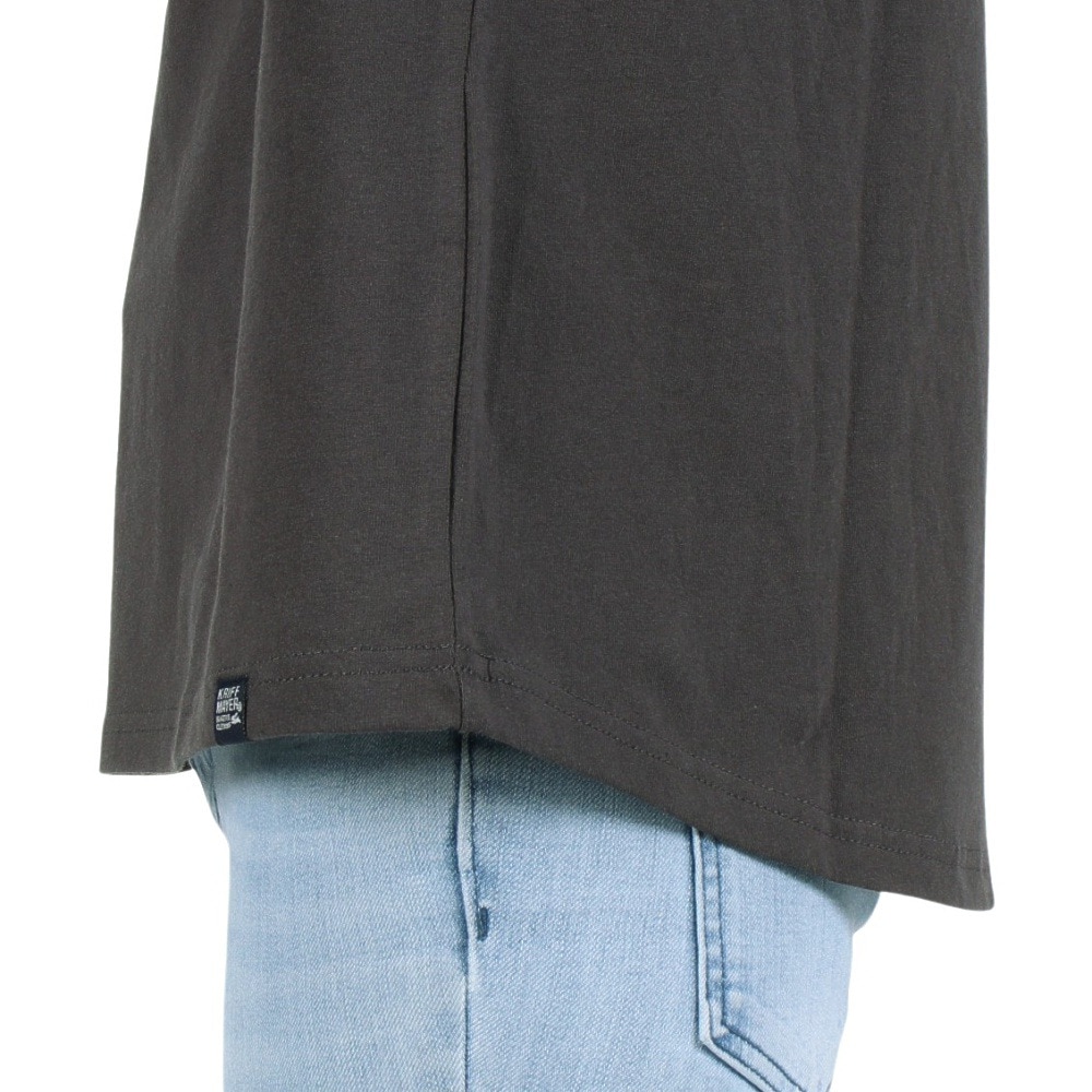 クリフメイヤー（KRIFF MAYER）（レディース）半袖Tシャツ ラビット半袖チュニック 2243107L-17:CHARCOAL チャコールグレー