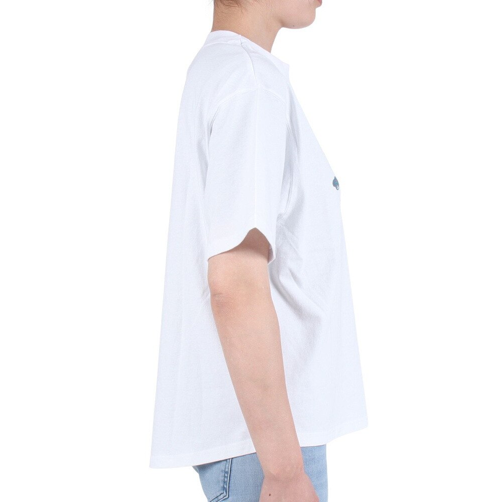 クリフメイヤー（KRIFF MAYER）（レディース）半袖Tシャツ ラビット半袖チュニック 2243107L-5:OFF オフホワイト