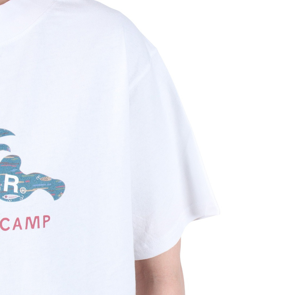 クリフメイヤー（KRIFF MAYER）（レディース）半袖Tシャツ ラビット半袖チュニック 2243107L-5:OFF オフホワイト