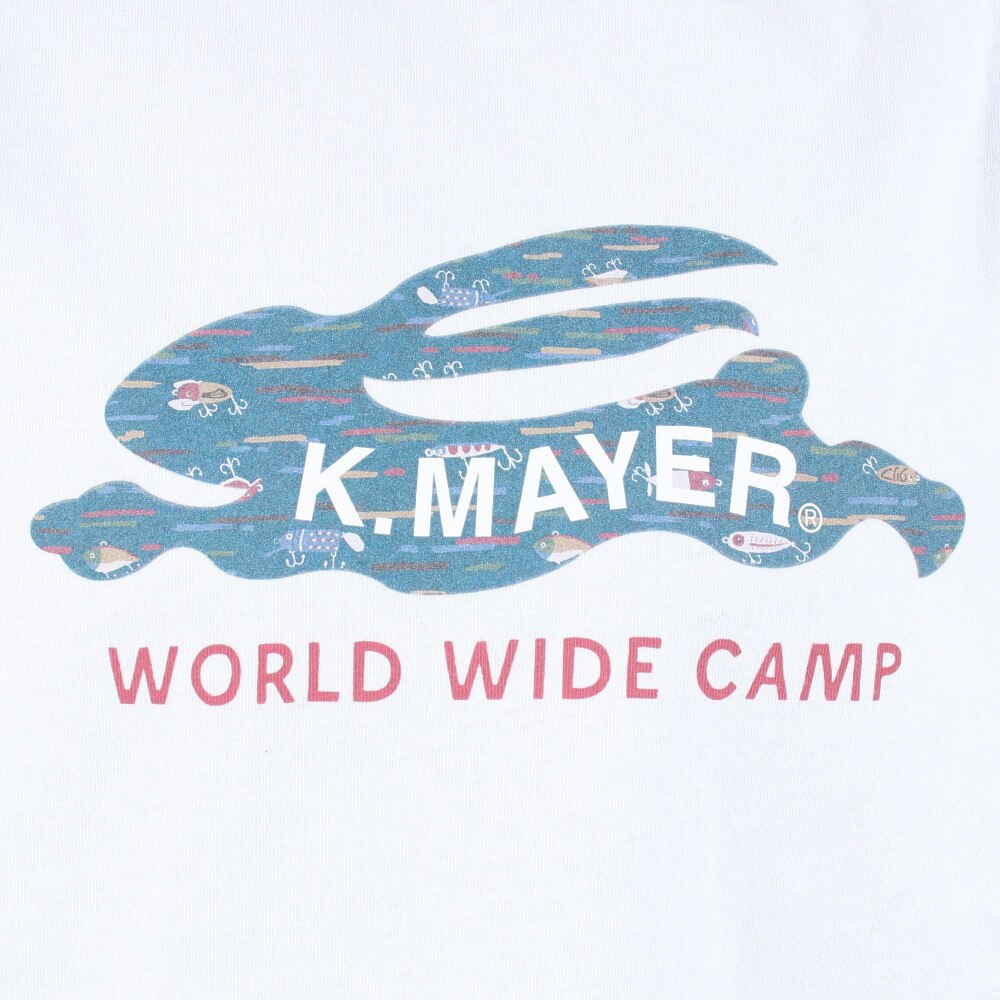 クリフメイヤー（KRIFF MAYER）（レディース）半袖Tシャツ ラビット半袖チュニック 2243107L-5:OFF オフホワイト
