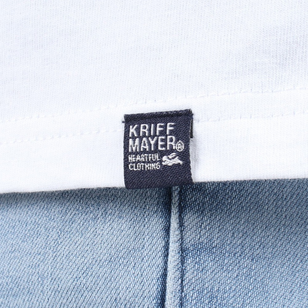 クリフメイヤー（KRIFF MAYER）（レディース）半袖Tシャツ ラビット半袖チュニック 2243107L-5:OFF オフホワイト