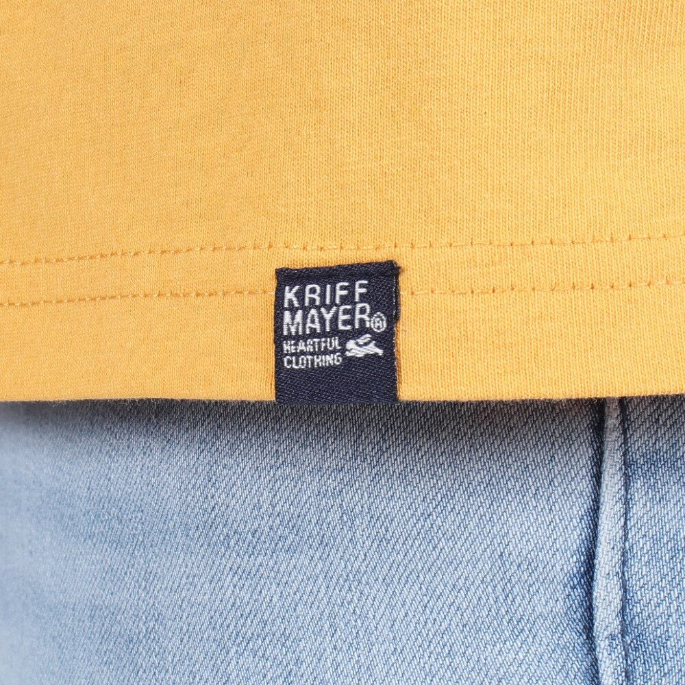 クリフメイヤー（KRIFF MAYER）（レディース）半袖Tシャツ ラビット半袖チュニック 2243107L-90:MULTI-COL イエロー
