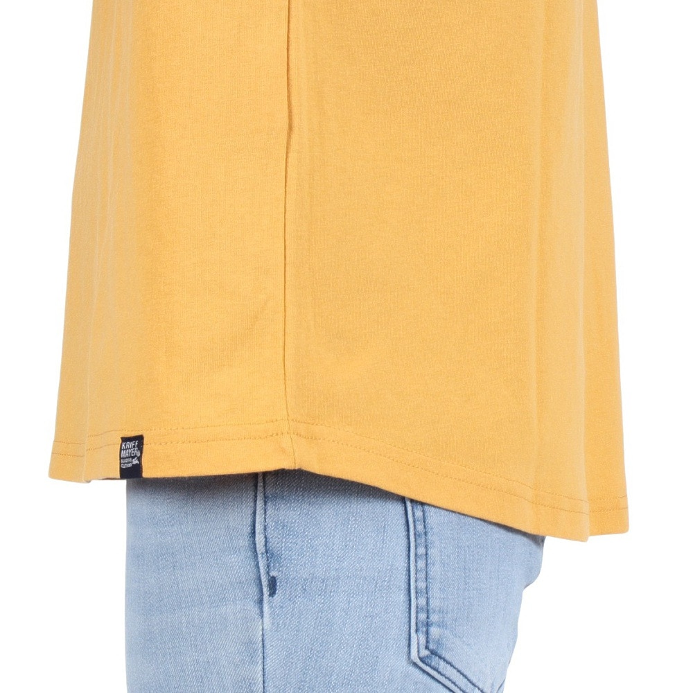 クリフメイヤー（KRIFF MAYER）（レディース）半袖Tシャツ ラビット半袖チュニック 2243107L-90:MULTI-COL イエロー