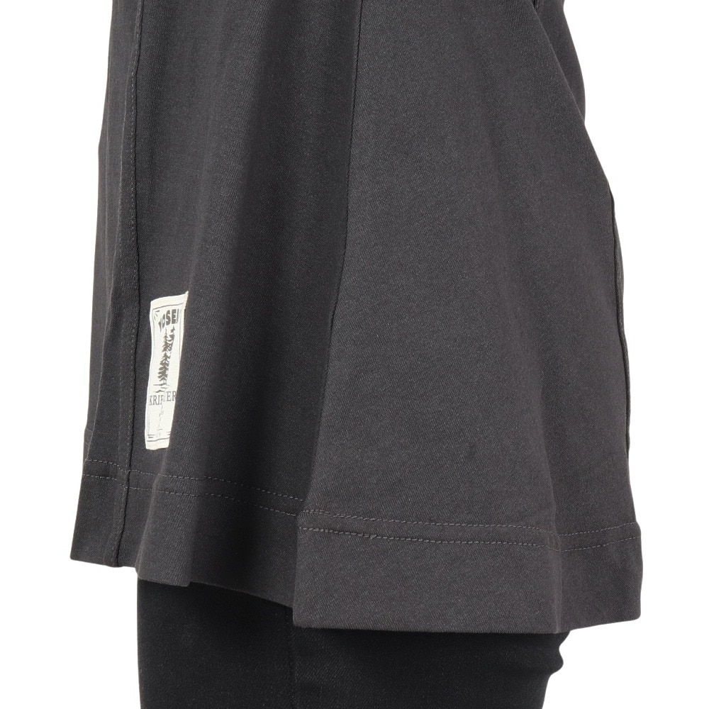 クリフメイヤー（KRIFF MAYER）（レディース）半袖Tシャツ ウェットプロテクト フレアTシャツ 2247813L-17:CHARCOAL チャコールグレー