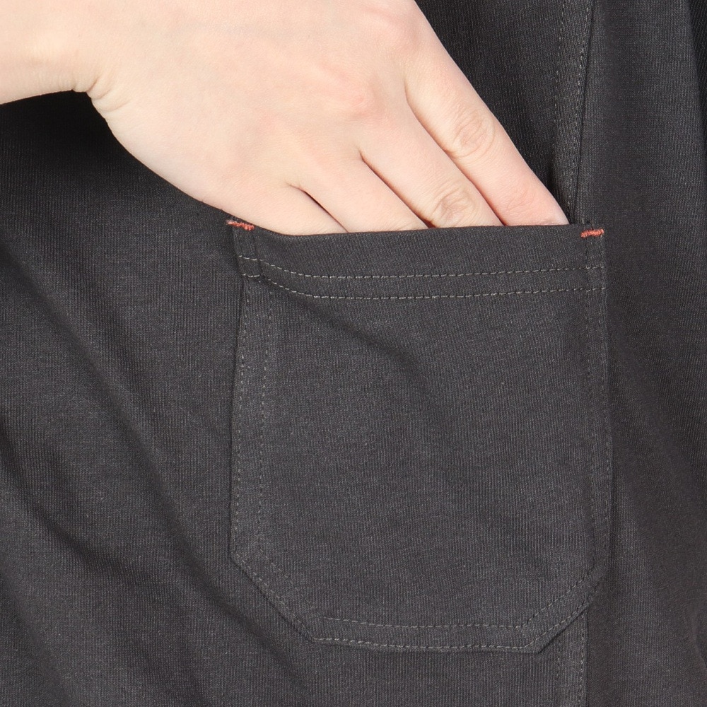 クリフメイヤー（KRIFF MAYER）（レディース）半袖Tシャツ ウェットプロテクト フレアTシャツ 2247813L-17:CHARCOAL チャコールグレー