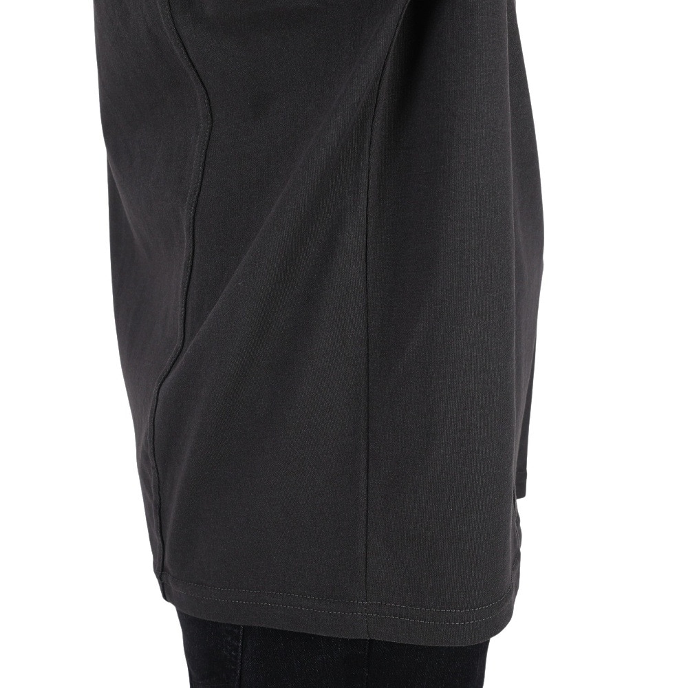 クリフメイヤー（KRIFF MAYER）（レディース）半袖Tシャツ ウェットプロテクト モモンガTシャツ 2247814L-110:MULTI-COL2 ブラック×グレー