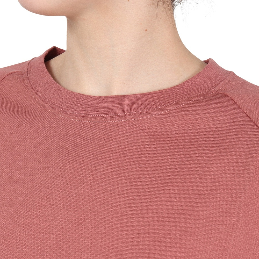 クリフメイヤー（KRIFF MAYER）（レディース）接触冷感 吸水速乾 半袖Tシャツ 冷感ラビットロゴTシャツ 2247815L-35:RED レッド