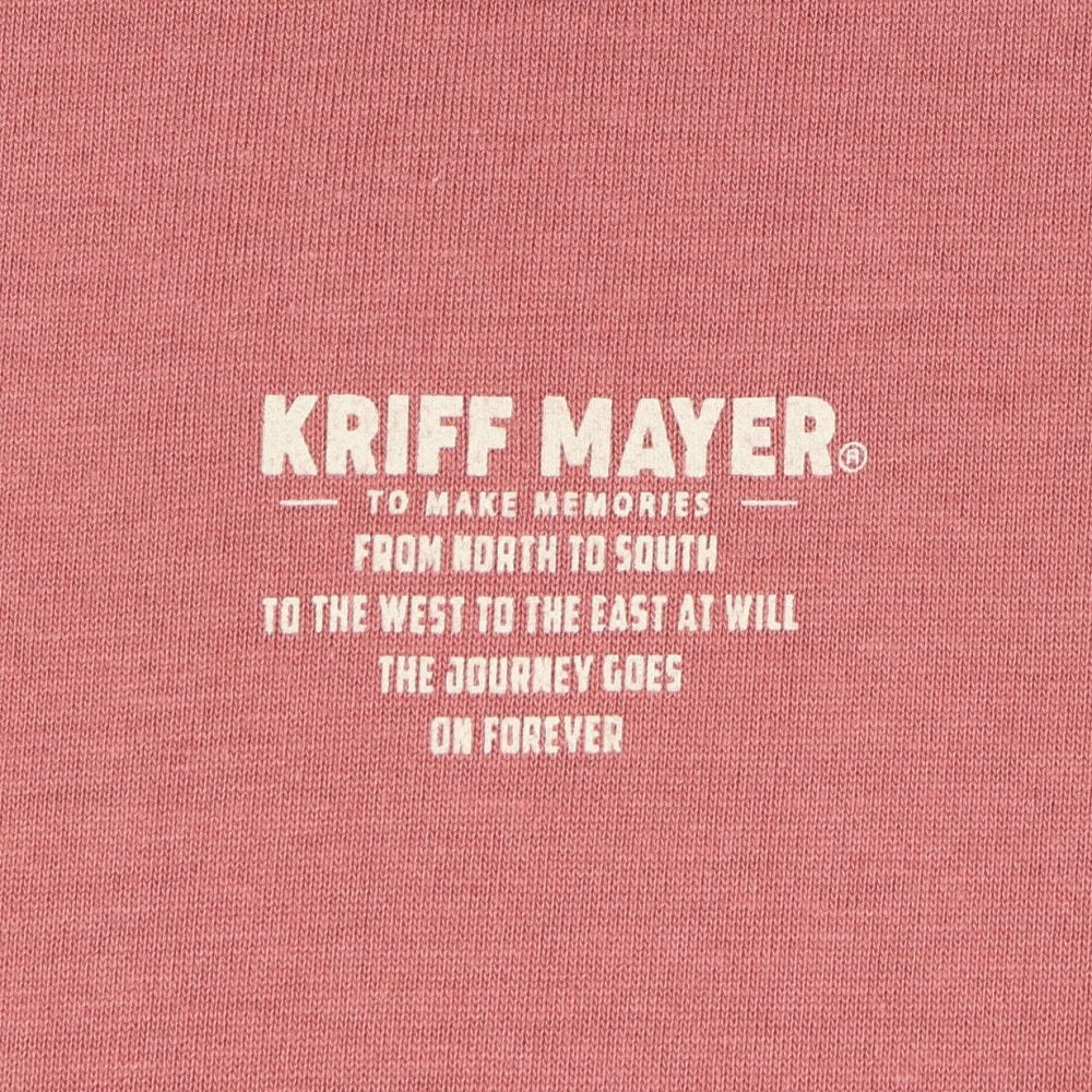 クリフメイヤー（KRIFF MAYER）（レディース）半袖Tシャツ 冷感ラビットロゴTシャツ 2247815L-35:RED レッド