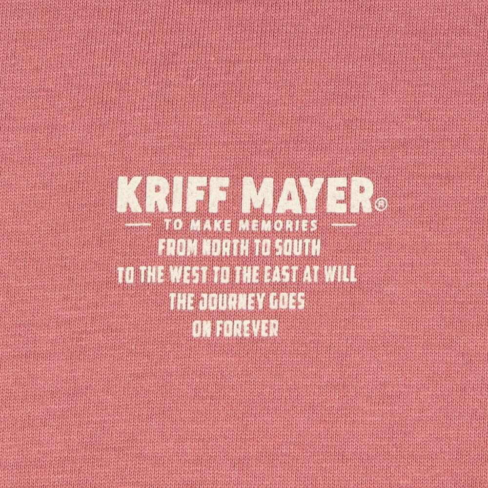 クリフメイヤー（KRIFF MAYER）（レディース）接触冷感 吸水速乾 半袖Tシャツ 冷感ラビットロゴTシャツ 2247815L-35:RED レッド