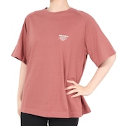 クリフメイヤー（KRIFF MAYER）（レディース）半袖Tシャツ 冷感ラビットロゴTシャツ 2247815L-35:RED レッド