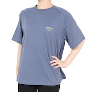 クリフメイヤー（KRIFF MAYER）（レディース）半袖Tシャツ 冷感ラビットロゴTシャツ 2247815L-79:NAVY ネイビー