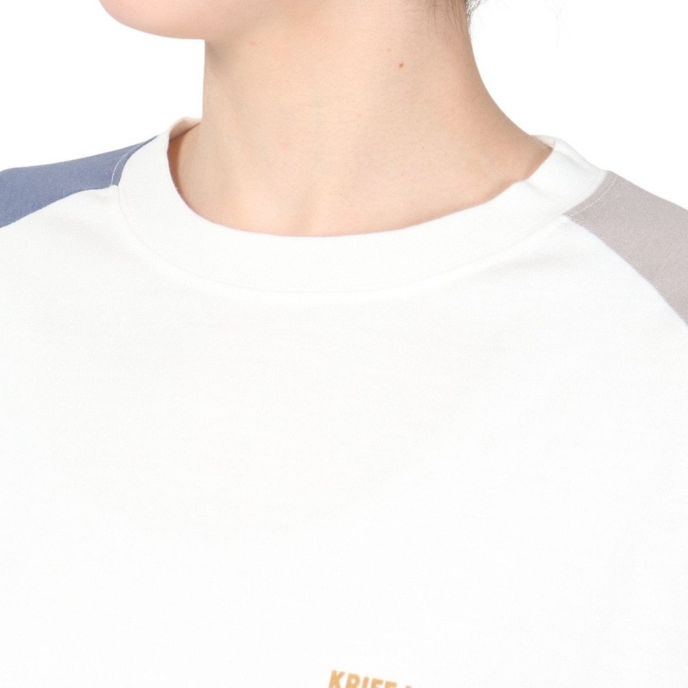 クリフメイヤー（KRIFF MAYER）（レディース）接触冷感 吸水速乾 半袖Tシャツ 冷感ラビットロゴTシャツ 2247815L-90:MULTI-COL ホワイト