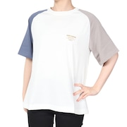 クリフメイヤー（KRIFF MAYER）（レディース）半袖Tシャツ 冷感ラビットロゴTシャツ 2247815L-90:MULTI-COL ホワイト