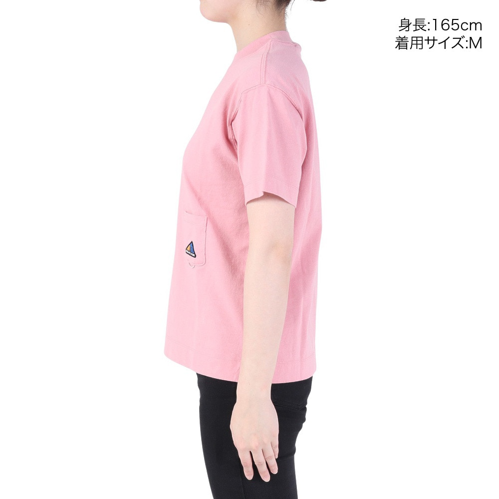 ニューバランス（new balance）（レディース）半袖Tシャツ MT1996 ショートスリーブTシャツ AWT35021-HAO ピンク