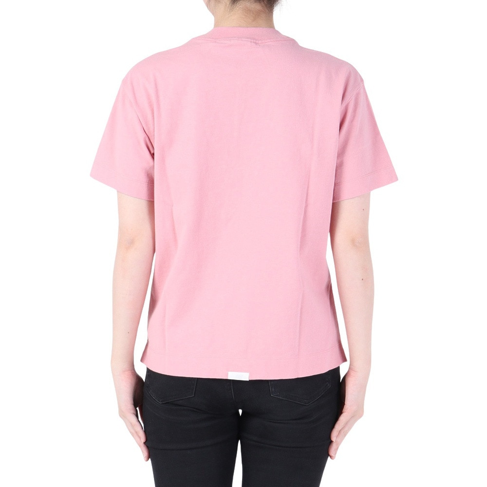 ニューバランス（new balance）（レディース）半袖Tシャツ MT1996 ショートスリーブTシャツ AWT35021-HAO ピンク