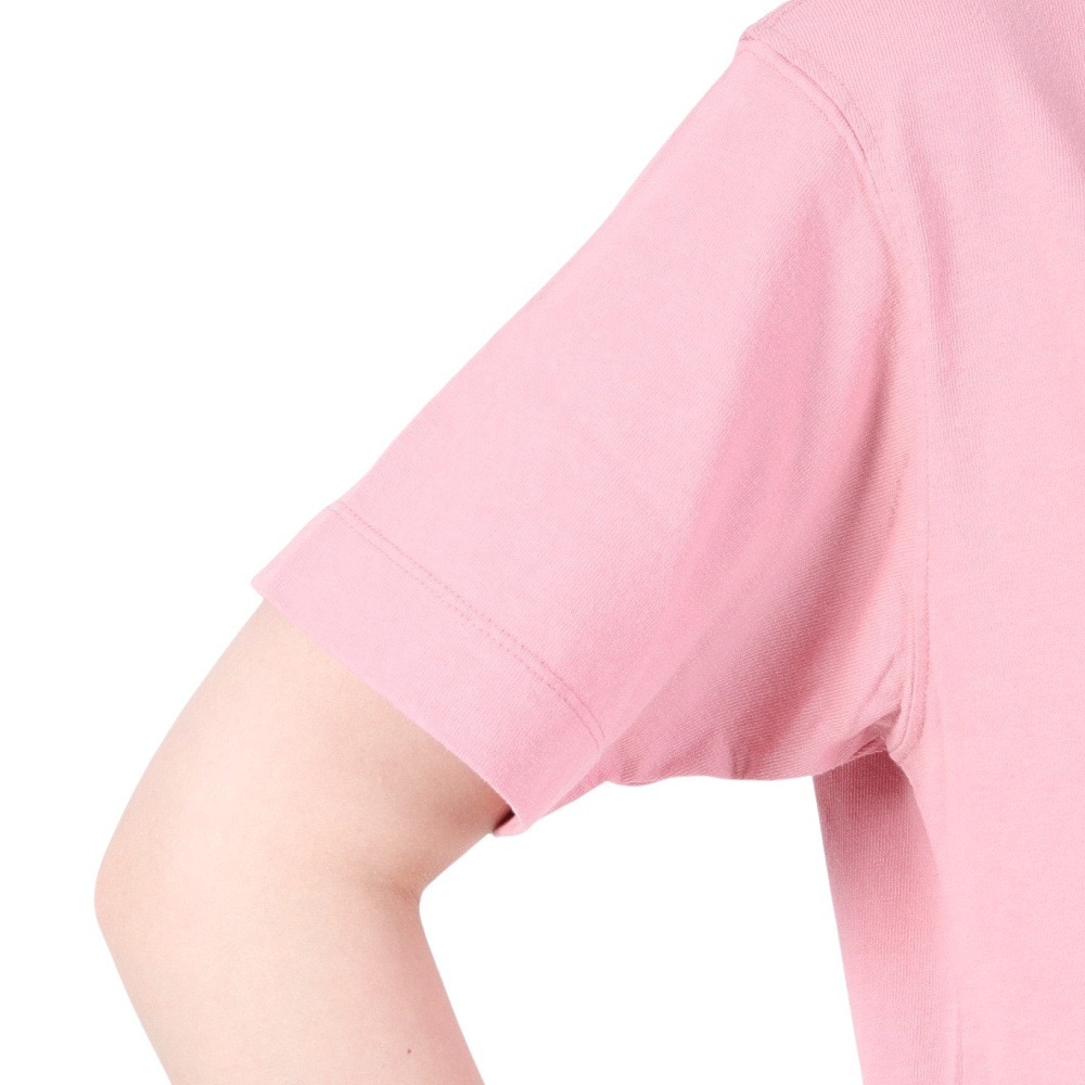 ニューバランス（new balance）（レディース）半袖Tシャツ MT1996 ショートスリーブTシャツ AWT35021-HAO ピンク