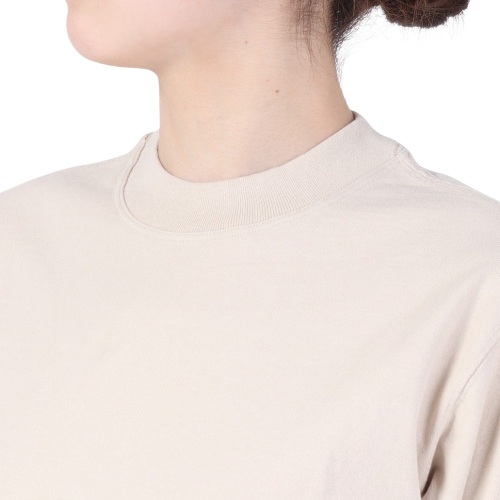ニューバランス（new balance）（レディース）半袖Tシャツ MT1996 ショートスリーブTシャツ AWT35021-TWF ベージュ