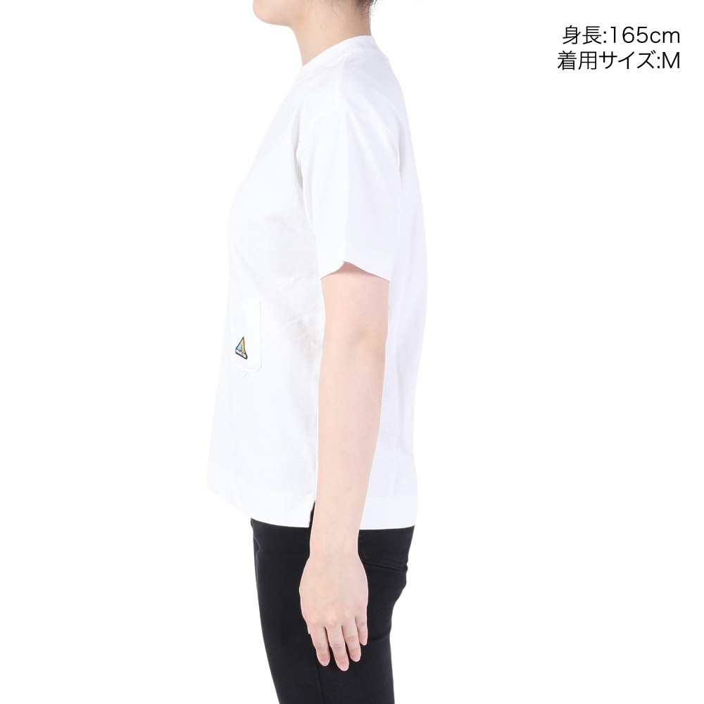 ニューバランス（new balance）（レディース）半袖Tシャツ MT1996 ショートスリーブTシャツ AWT35021-WT ホワイト