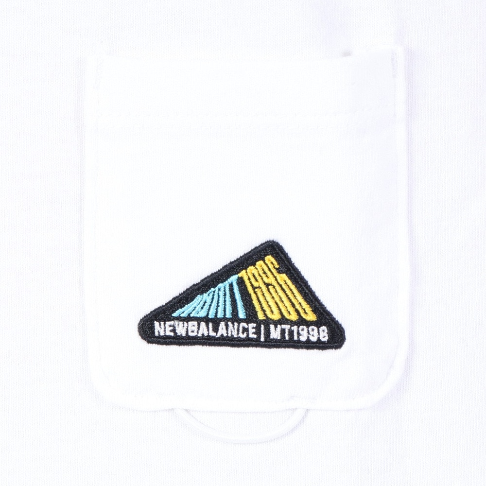 ニューバランス（new balance）（レディース）半袖Tシャツ MT1996 ショートスリーブTシャツ AWT35021-WT ホワイト