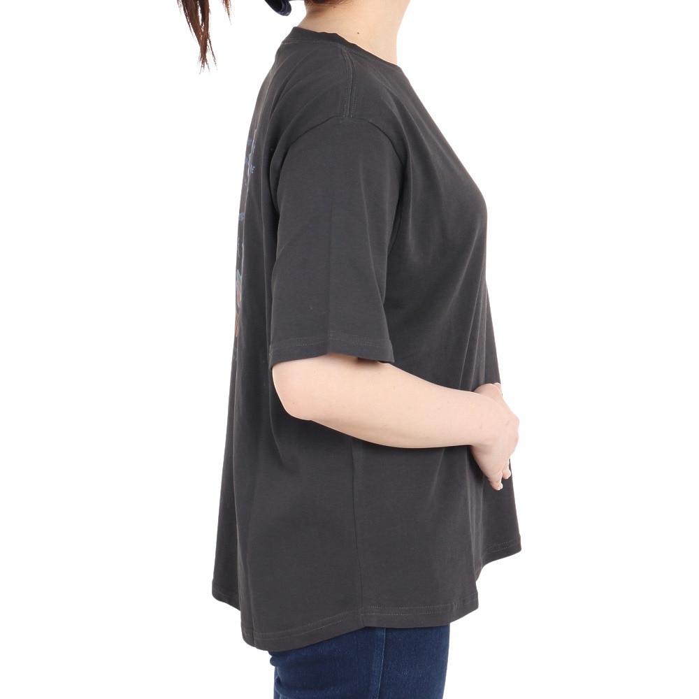 クリフメイヤー（KRIFF MAYER）（レディース）半袖Tシャツ ウェットプロテクトTシャツ バーガー 2257811L-17:CHARCOAL チャコールグレー