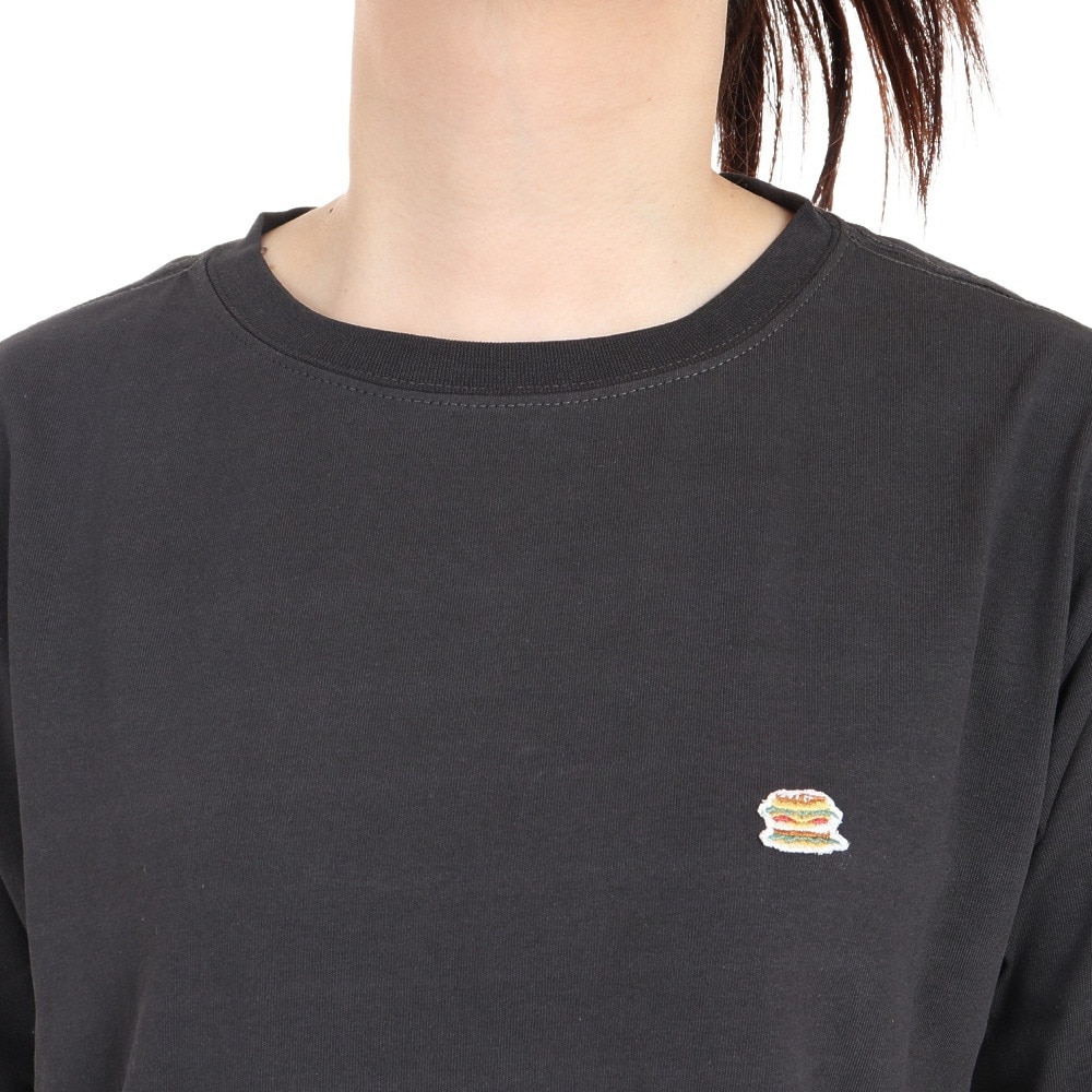 クリフメイヤー（KRIFF MAYER）（レディース）半袖Tシャツ ウェットプロテクトTシャツ バーガー 2257811L-17:CHARCOAL チャコールグレー