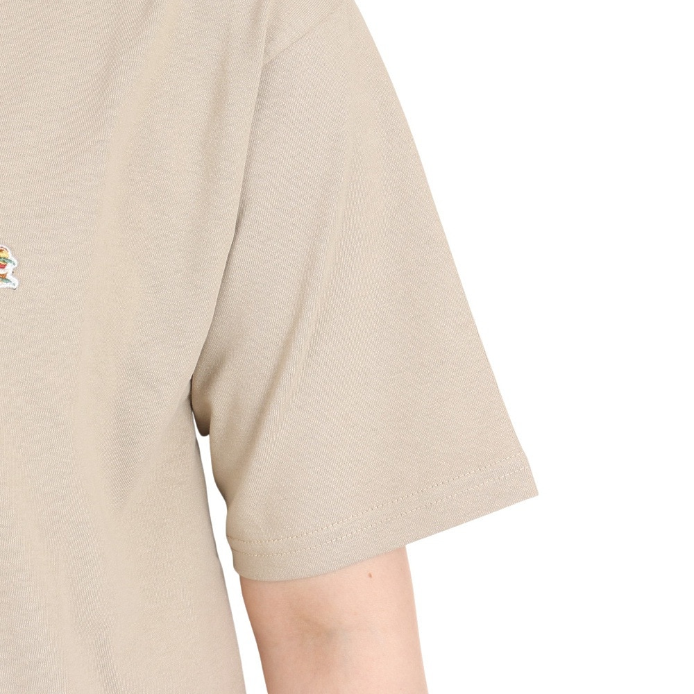 クリフメイヤー（KRIFF MAYER）（レディース）接触冷感 吸水速乾 半袖Tシャツ ウェットプロテクトTシャツ バーガー 2257811L-20:BEIGE ベージュ