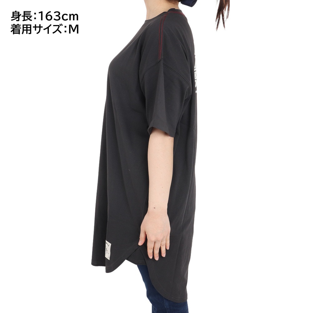 クリフメイヤー（KRIFF MAYER）（レディース）ウェットプロテクト 半袖 チュニック 2257813L-17:CHARCOAL チャコールグレー