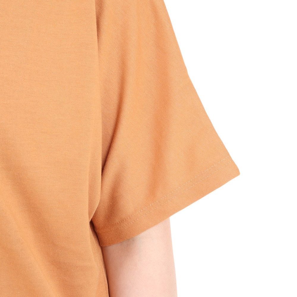 クリフメイヤー（KRIFF MAYER）（レディース）接触冷感 吸水速乾 スヌーピードルマン 半袖Tシャツ 2257815L-27:L.BROWN ブラウン