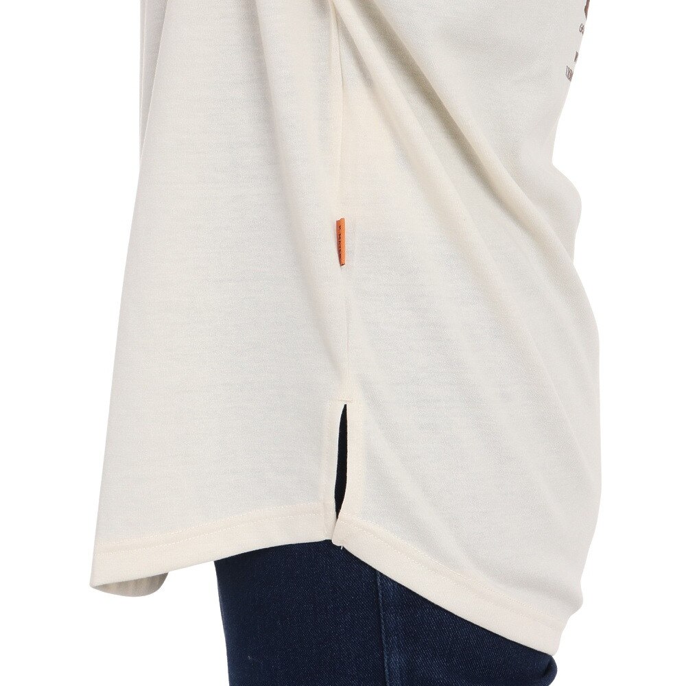 クリフメイヤー（KRIFF MAYER）（レディース）接触冷感 吸水速乾 スヌーピードルマン 半袖Tシャツ 2257815L-9:NATURAL キナリ