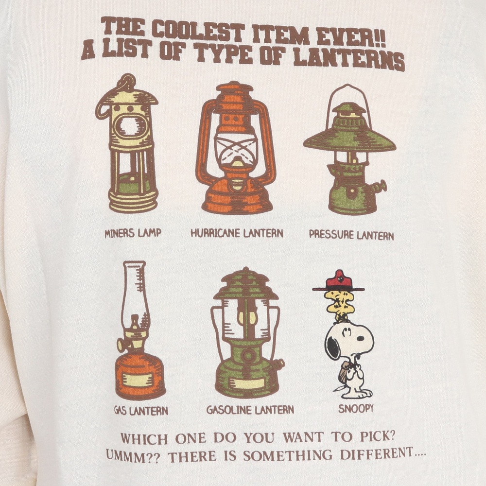 クリフメイヤー（KRIFF MAYER）（レディース）接触冷感 吸水速乾 スヌーピードルマン 半袖Tシャツ 2257815L-9:NATURAL キナリ