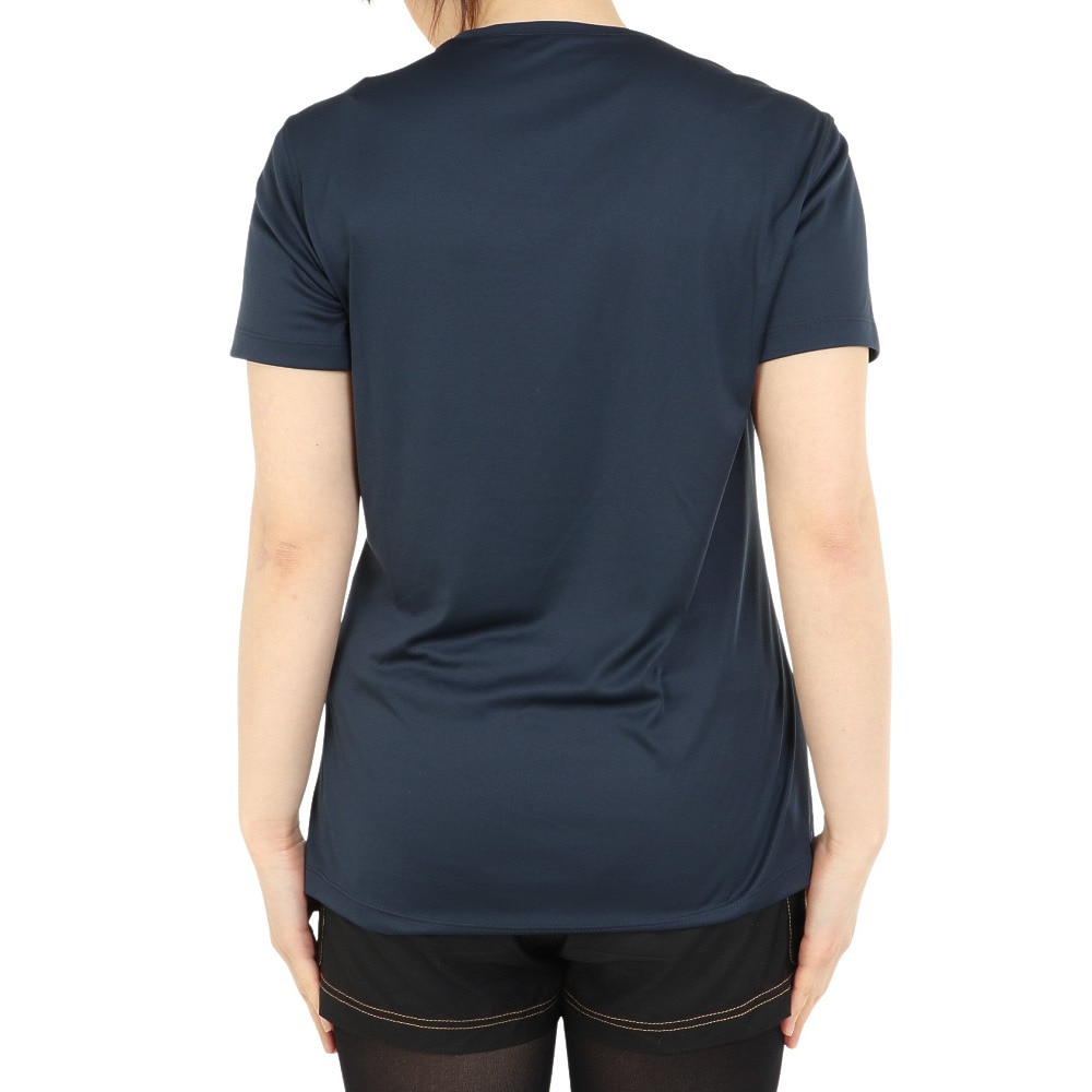 ジャックウルフスキン（JackWolfskin）（レディース）TECH 半袖Tシャツ 1807122-1010 ネイビー