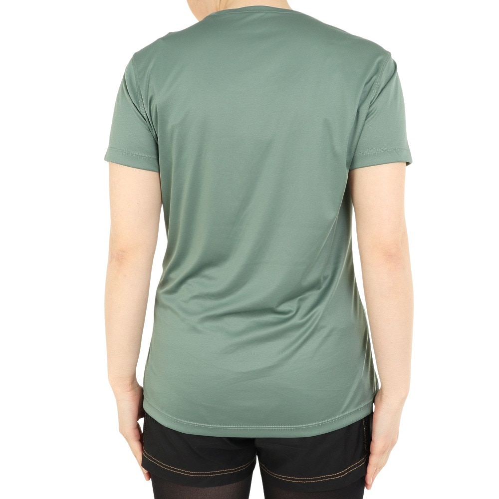 ジャックウルフスキン（JackWolfskin）（レディース）TECH 半袖Tシャツ 1807122-4151 グリーン