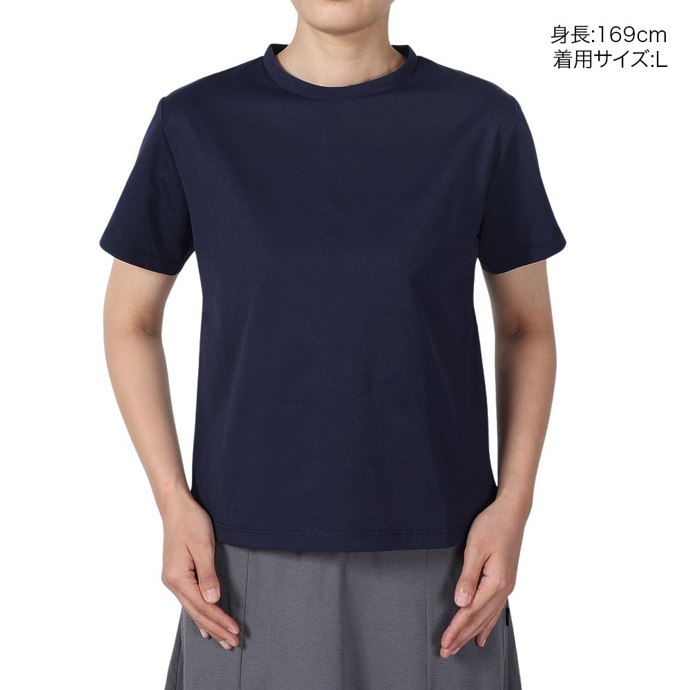 フットマーク（FOOTMARK）（レディース）半袖 プルオーバー Tシャツ 水陸両用 3100209-19 速乾