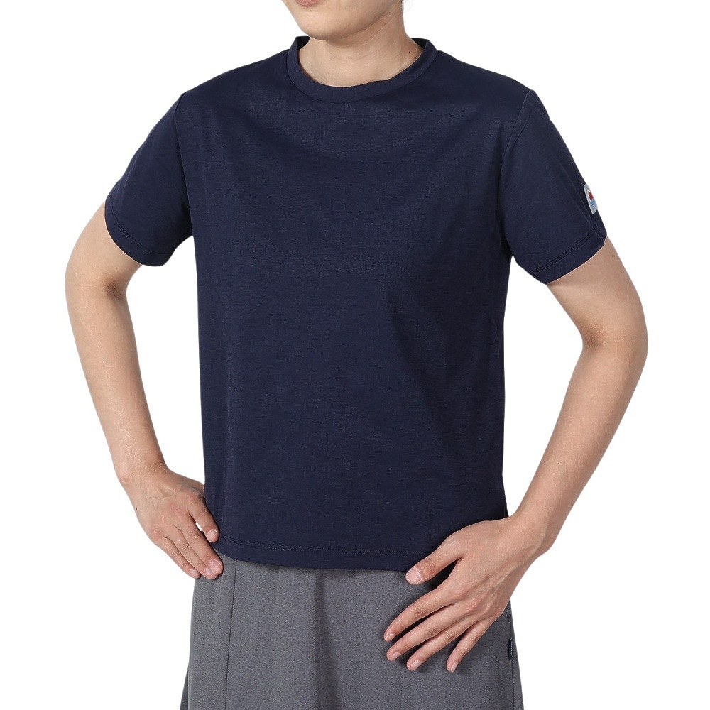 フットマーク（FOOTMARK）（レディース）半袖 プルオーバー Tシャツ 水陸両用 3100209-19 速乾