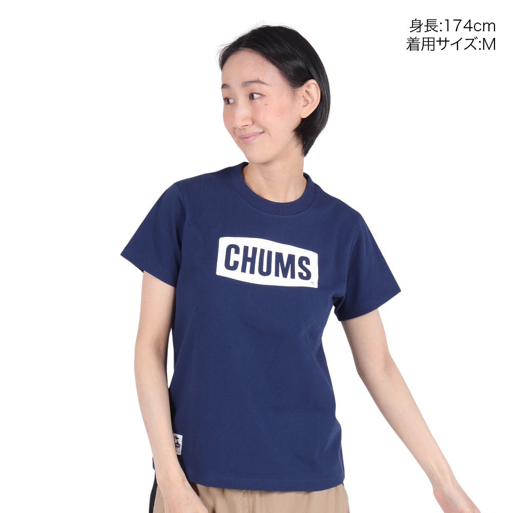 チャムス（CHUMS）（レディース）ロゴTシャツ CH11-2277-N034