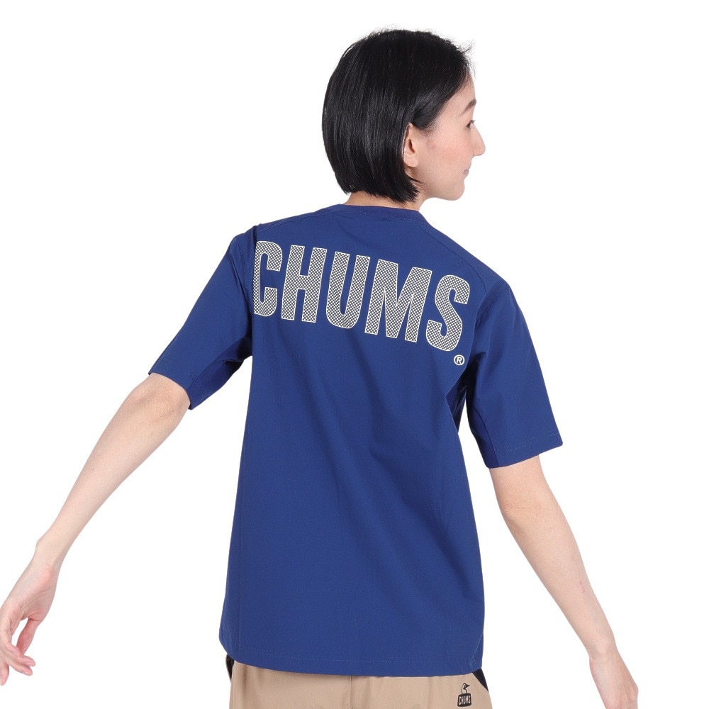 チャムス（CHUMS）（レディース）エアトレイルストレッチTシャツ CH11-2344-N001