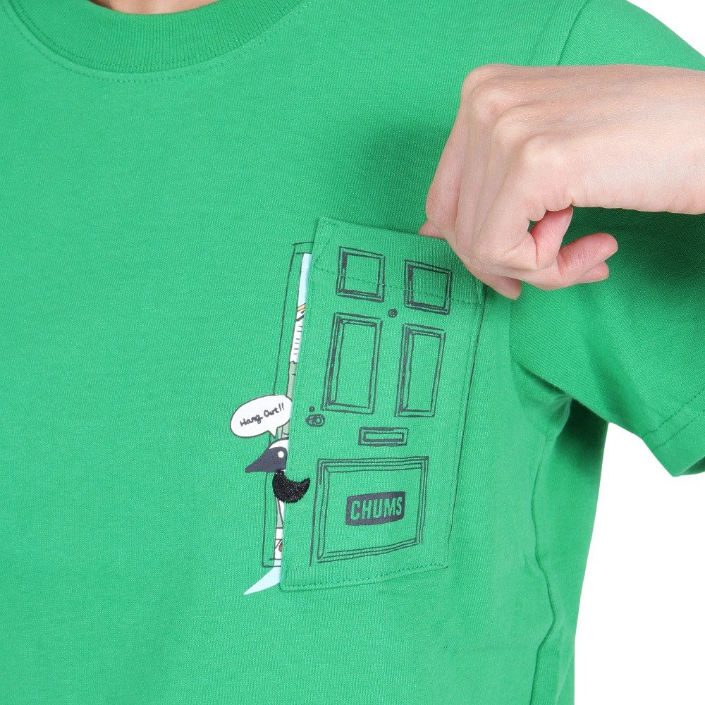 チャムス（CHUMS）（レディース）ゴーアウトドアポケットTシャツ CH11-2348-M001