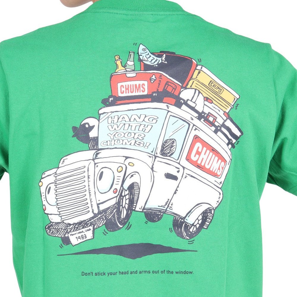 チャムス（CHUMS）（レディース）ゴーアウトドアポケットTシャツ CH11-2348-M001