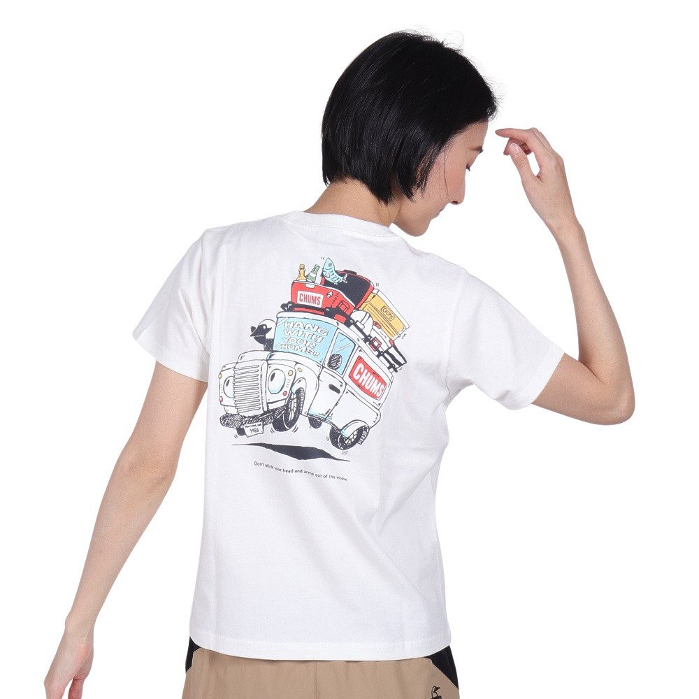チャムス（CHUMS）（レディース）ゴーアウトドアポケットTシャツ CH11-2348-W001