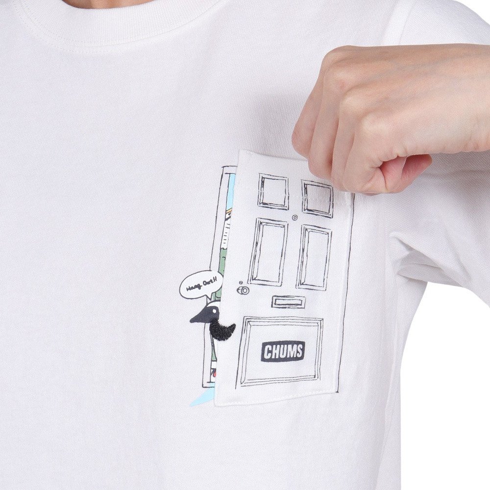 チャムス（CHUMS）（レディース）ゴーアウトドアポケットTシャツ CH11-2348-W001