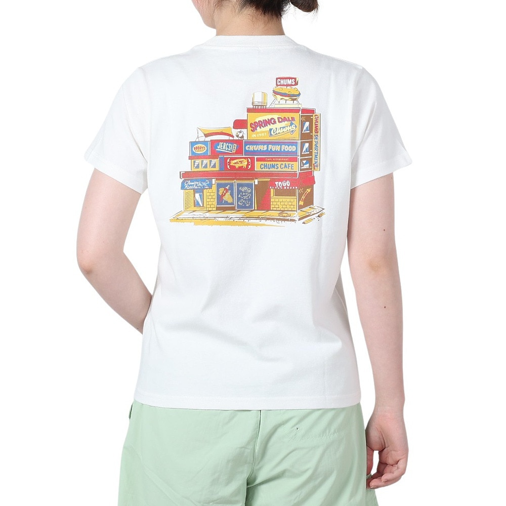 チャムス（CHUMS）（レディース）デパートTシャツ CH11-2353-W001