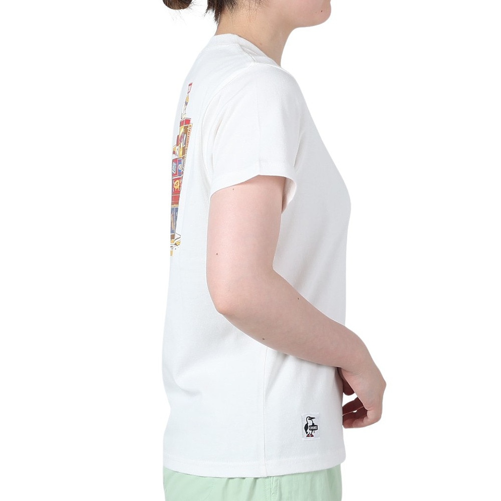チャムス（CHUMS）（レディース）デパートTシャツ CH11-2353-W001