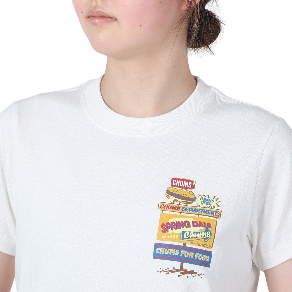 チャムス（CHUMS）（レディース）デパートTシャツ CH11-2353-W001
