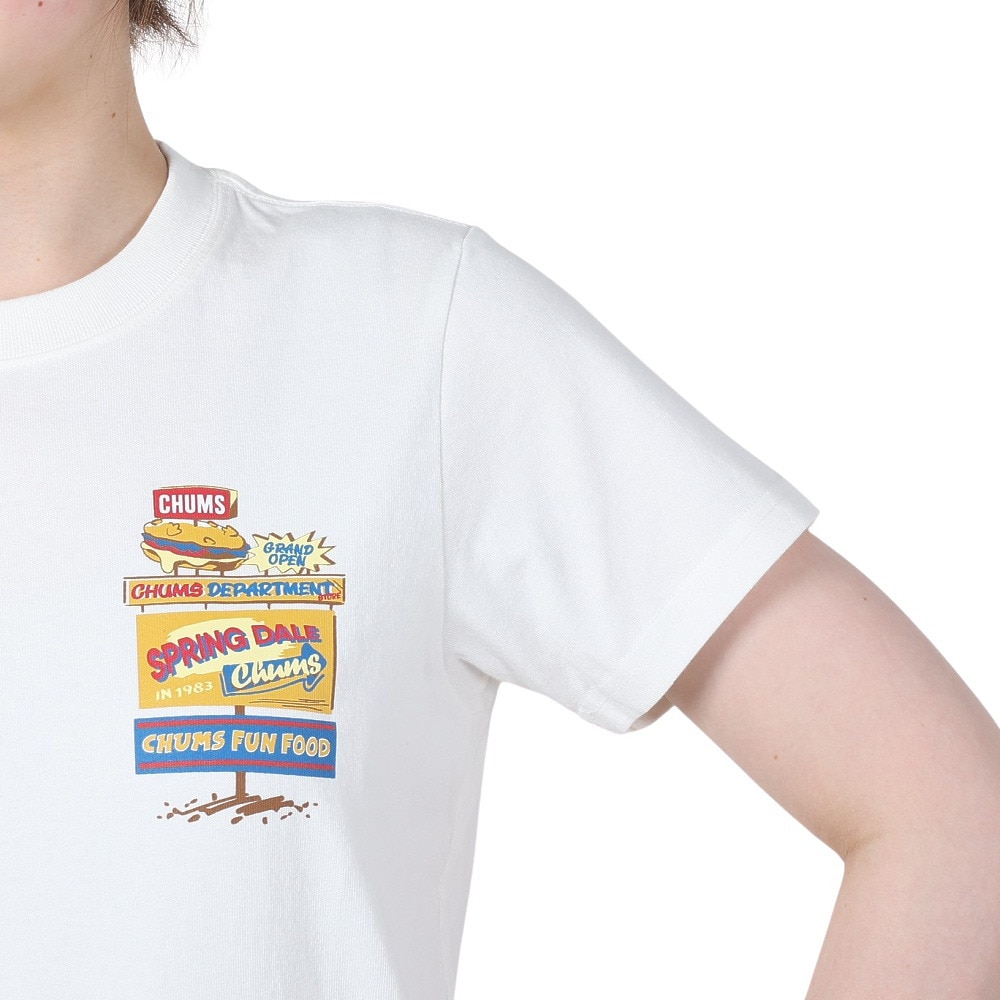 チャムス（CHUMS）（レディース）デパートTシャツ CH11-2353-W001