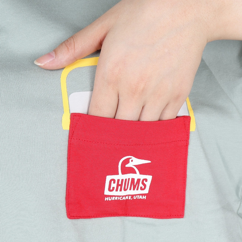 チャムス（CHUMS）（レディース）キャンパークーラーポケットTシャツ CH11-2360-M076