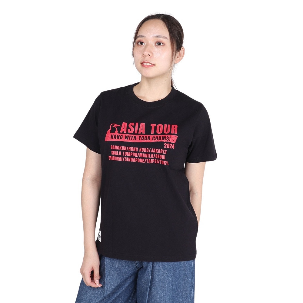 チャムス（CHUMS）（レディース）アジアツアーTシャツ CH11-2365-K001