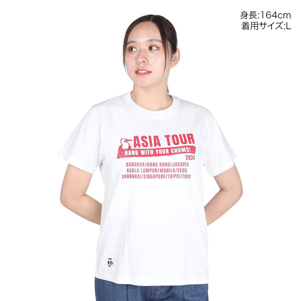 人気大割引 チャムス（CHUMS）（レディース）アジアツアーTシャツ CH11-2365 インナーウエア