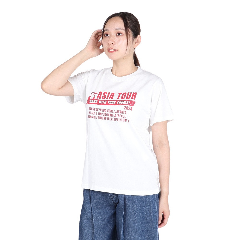 チャムス（CHUMS）（レディース）アジアツアーTシャツ CH11-2365